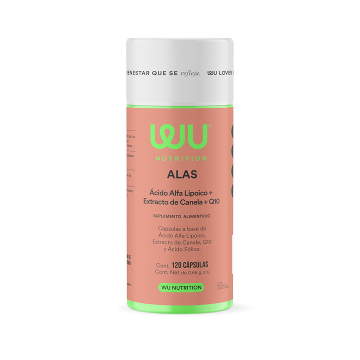 ALAS – Coenzima Q10 150mg y Ácido Alfa Lipoico 600mg para Energía y Antioxidante