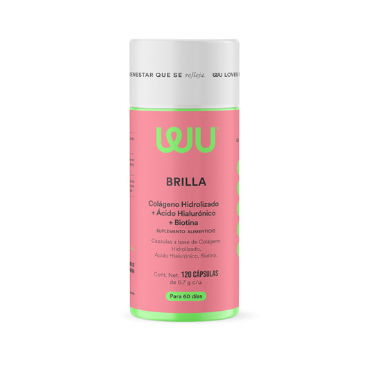 BRILLA - Hydrolyzed Collagen • Biotin • Hyaluronic Acid • Zinc • Vitamins ABCD and E | 120 capsules
