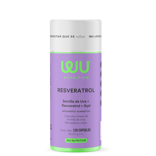 RESVERATROL - Semilla de Uva • Resveratrol • Açaí | 120 cápsulas