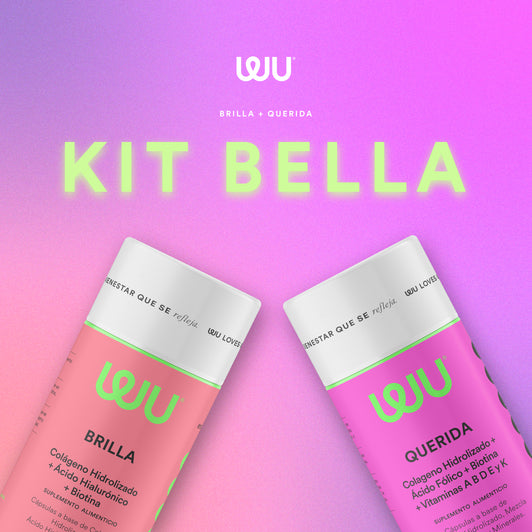 BELLA KIT (SHINE + DEAR) - Women's multivitamin + Hydrolyzed Collagen + Hyauloronic Acid + Biotin | 240 capsules