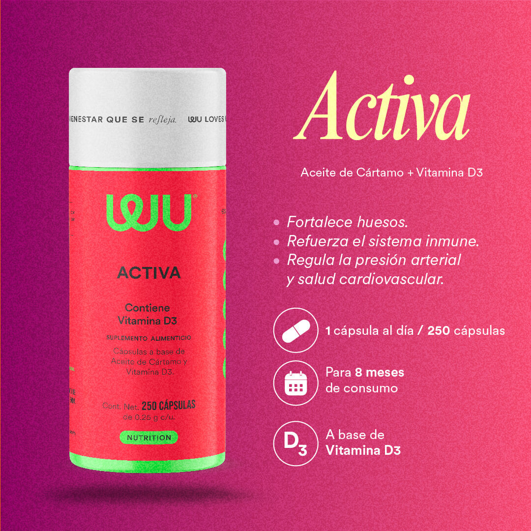 ✨KIT BLOOMING🌷 (Brilla y Activa) - Colágeno Hidrolizado + Vitamina D3 | 370 cápsulas