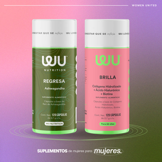 ✨KIT RENACE✨ (Regresa y Brilla) - Ashwagandha + Colágeno Hidrolizado | 240 cápsulas