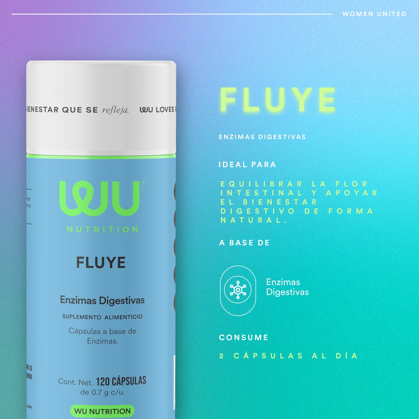 ✨KIT SALUD DIGESTIVA✨ (Probióticos 60 billones, Fluye y Suelta) - Probióticos + Enzimas digestivas + Citrato de Magnesio | 360 cápsulas