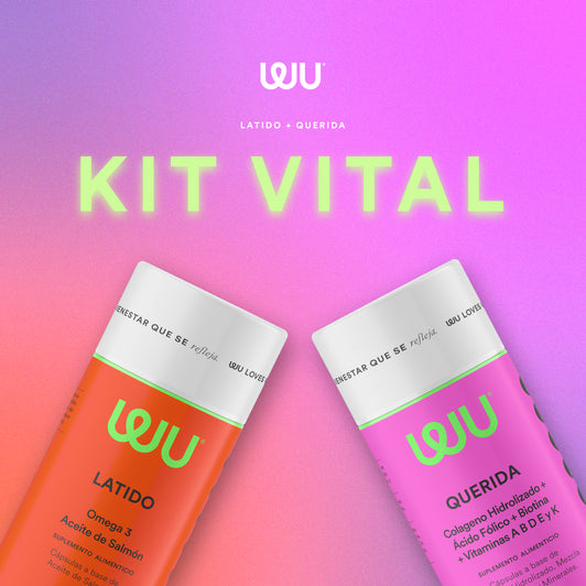KIT VITAL (LATIDO + QUERIDA) 💗 - Omega 3 + Multivitamínico Mujer | 240 cápsulas