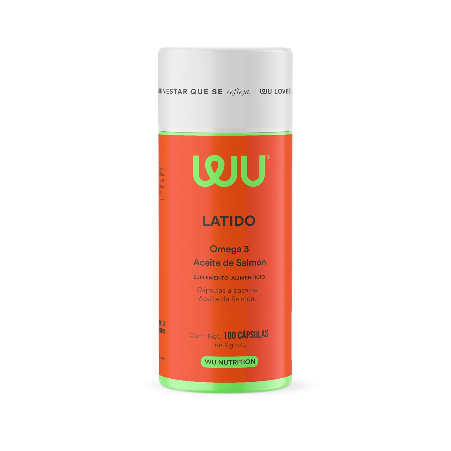 LATIDO - Omega 3 • Aceite de Salmón • EPA-DHA | 100 cápsulas blandas