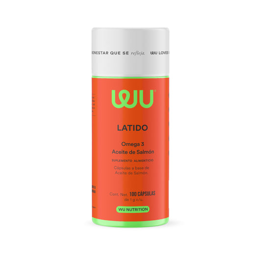 LATIDO - Omega 3 • Aceite de Salmón • EPA-DHA | 100 cápsulas blandas