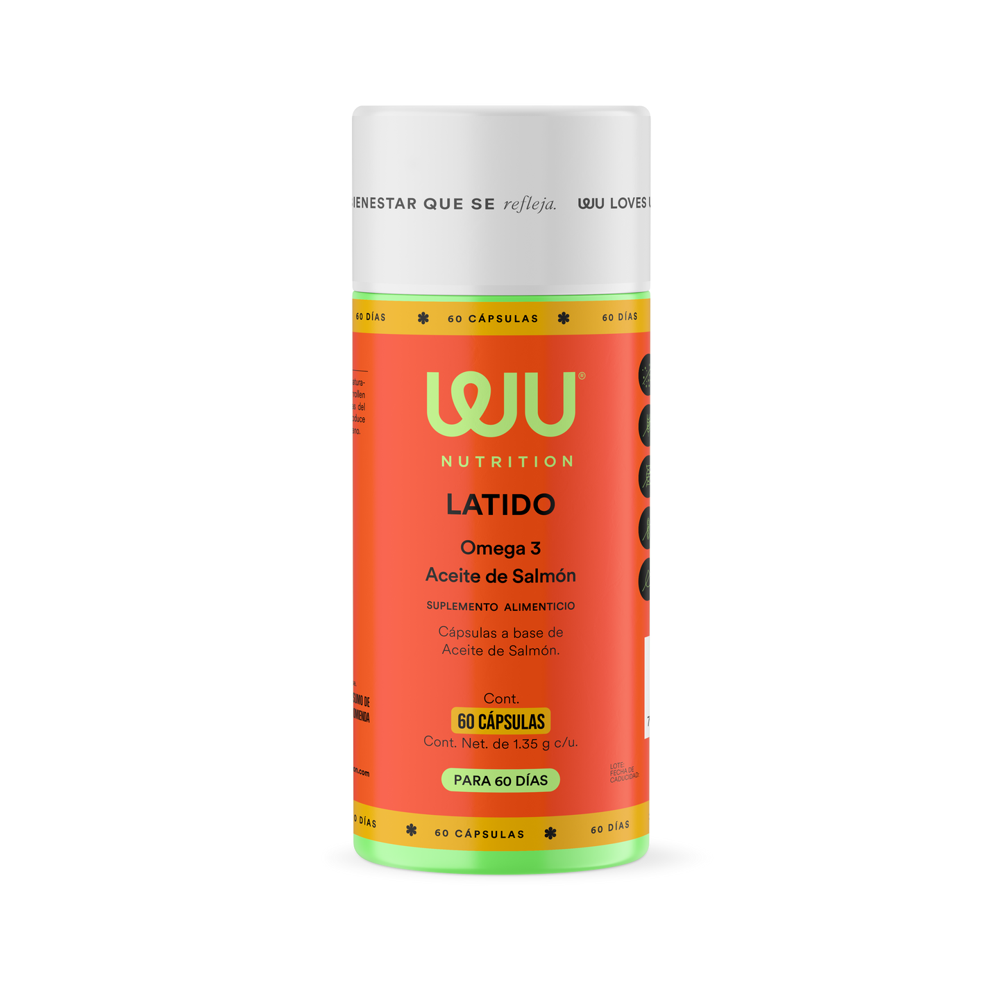 LATIDO - Omega 3 • Salmon Oil • EPA-DHA | 100 softgels