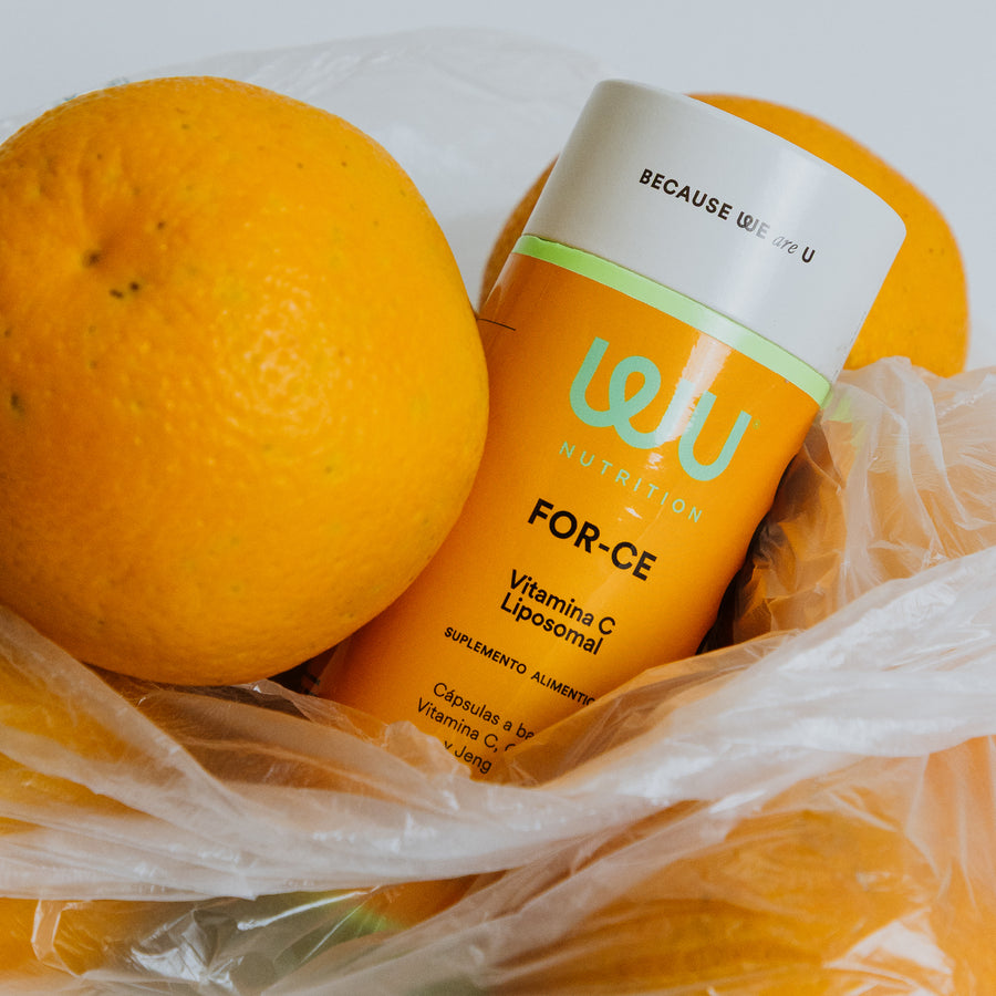 FOR-CE – Vitamina C Liposomal 300mg de Alta Absorción con Cúrcuma y Zinc