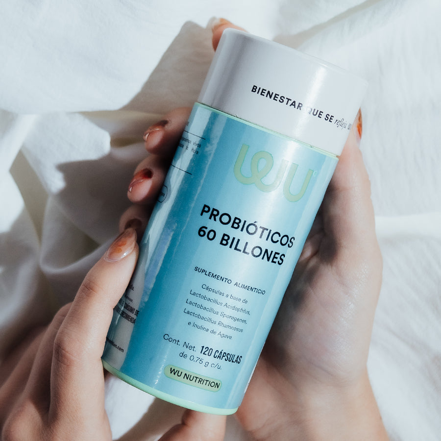 PROBIOTICS 60 BILLION - Probiotics + Prebiotics • 3 Strains • Lactobacilli • Agave Inulin | 120 capsules