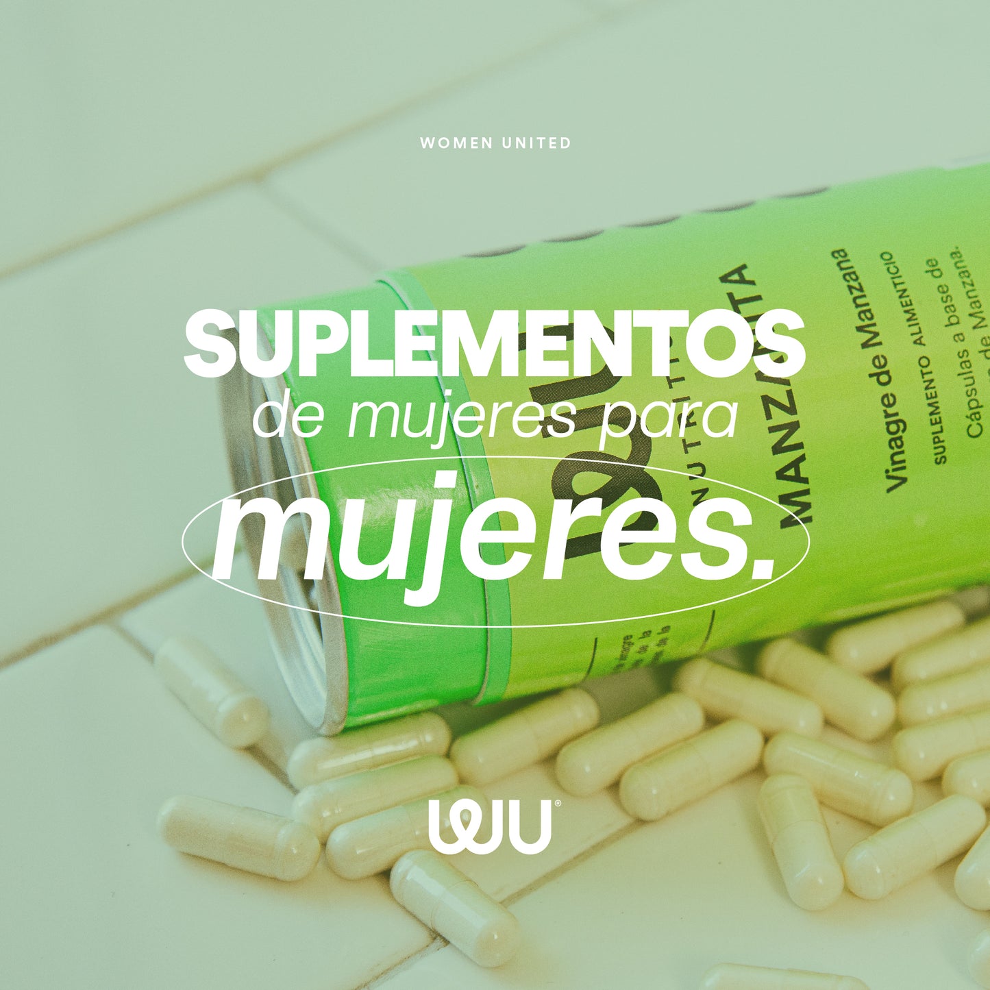 MANZANITA - Vinagre de Sidra de Manzana | 120 cápsulas