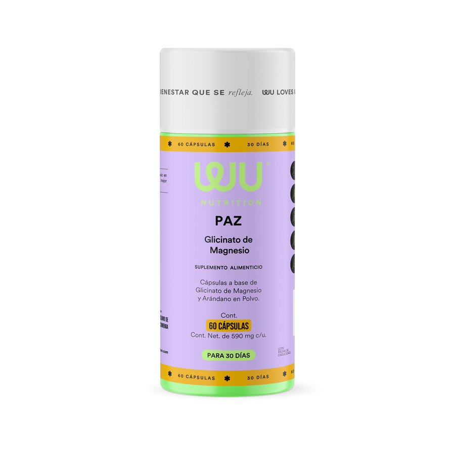 PAZ - Magnesium Glycinate | 120 capsules