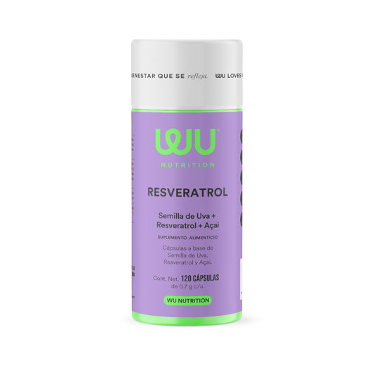 RESVERATROL - Semente de Uva • Resveratrol • Açaí | 120 cápsulas