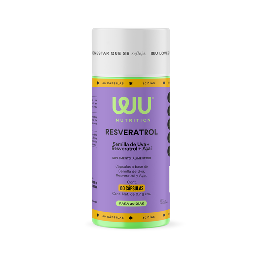 RESVERATROL - Antioxidante | Piel más sana