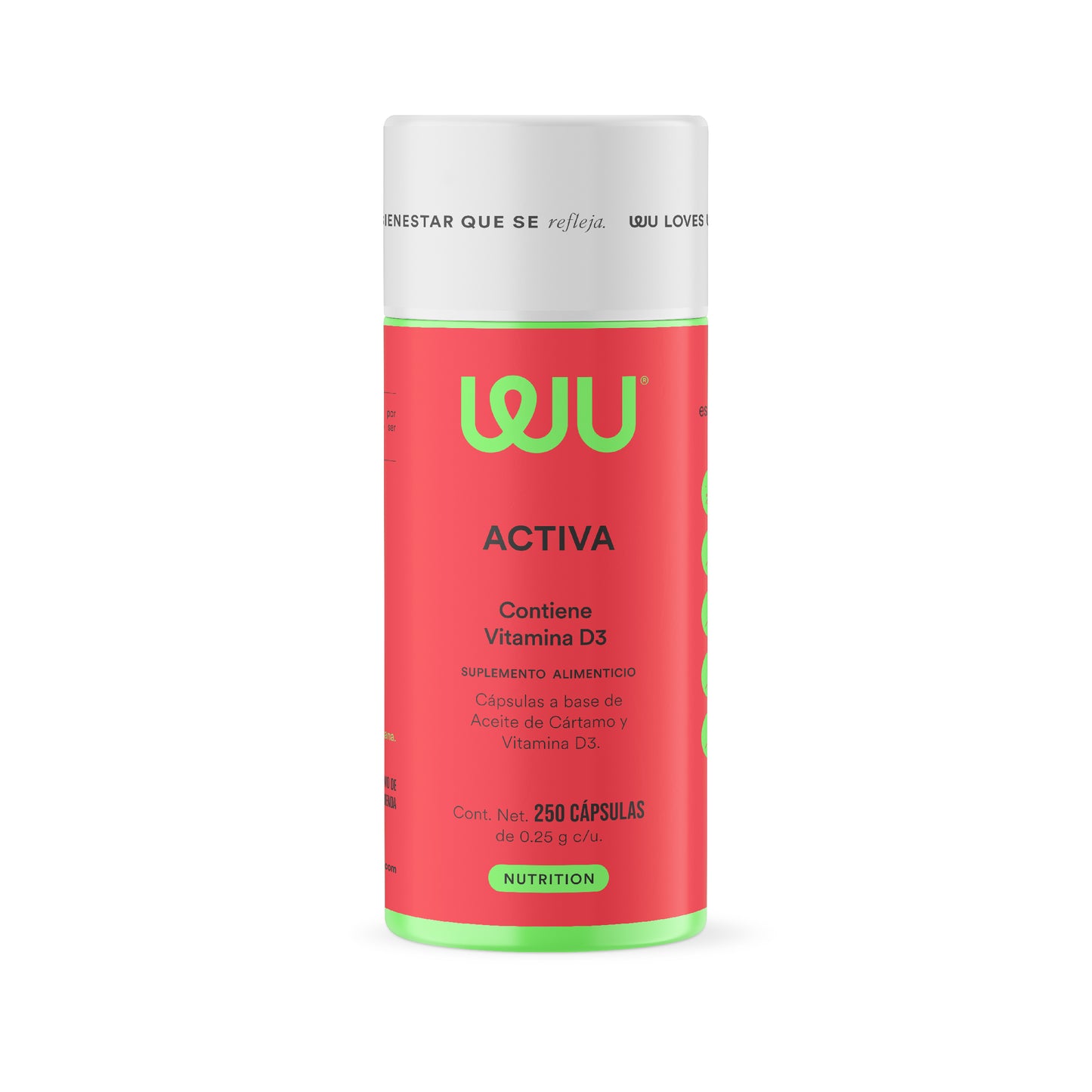 ACTIVA - Vitamina D3 400 UI | 250 cápsulas blandas