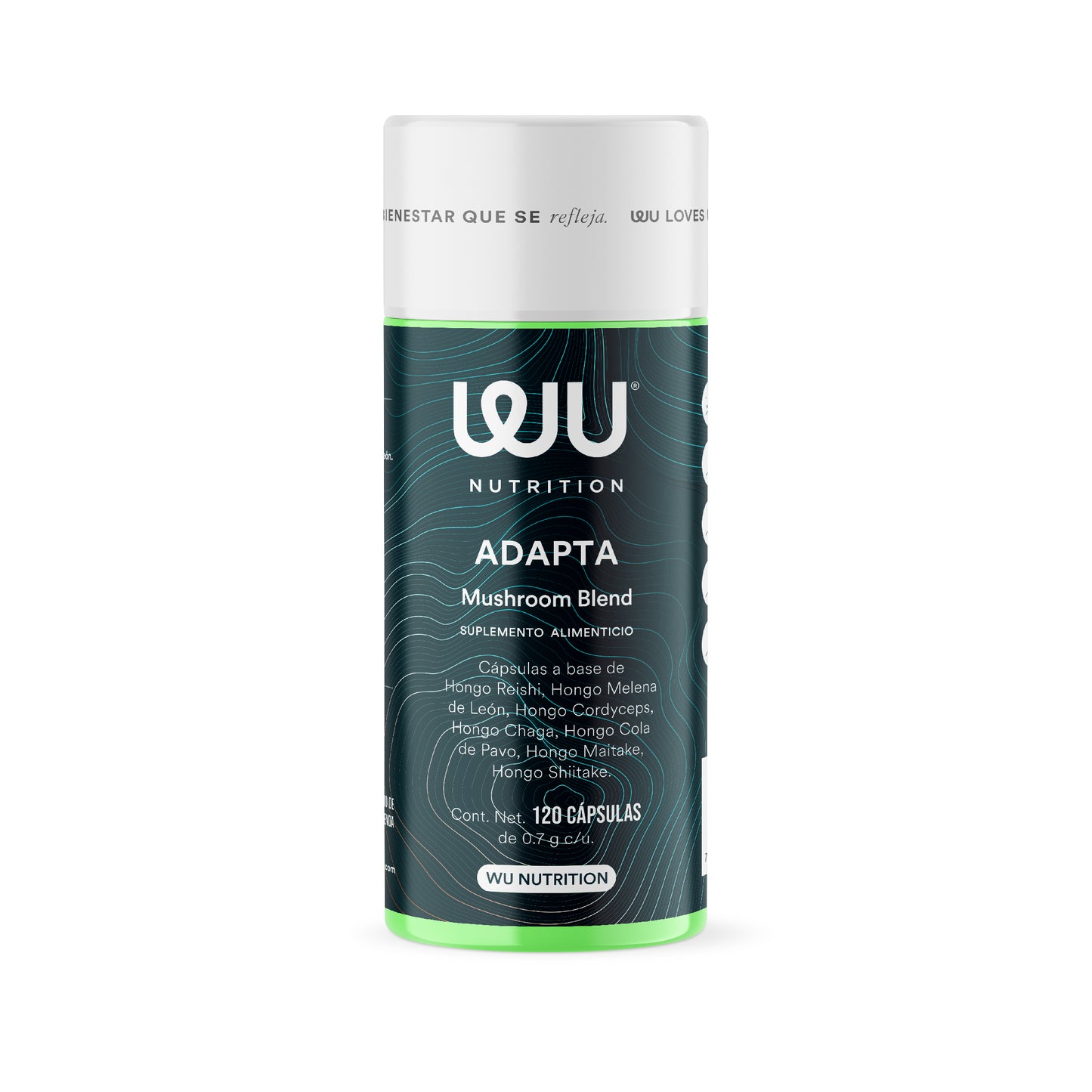 ADAPTA - Mezcla de Hongos Adaptógenos | 120 cápsulas