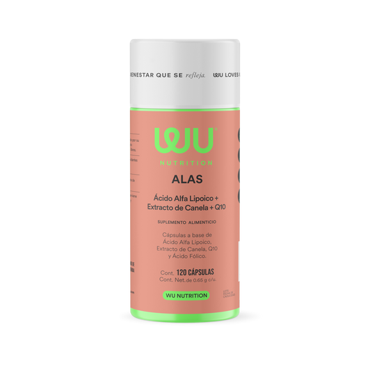 ALAS – Coenzima Q10 150mg y Ácido Alfa Lipoico 600mg para Energía y Antioxidante