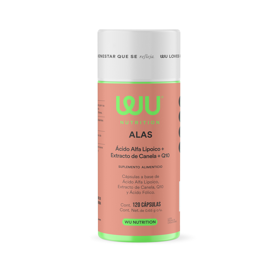 ALAS – Coenzima Q10 150mg y Ácido Alfa Lipoico 600mg para Energía y Antioxidante