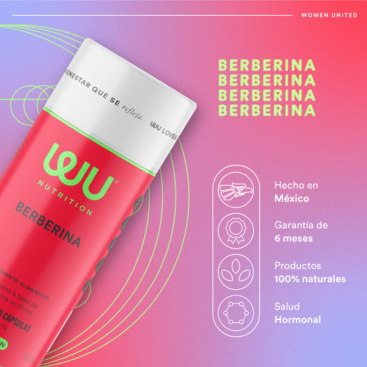 BERBERINA - HCL 700 mg | 120 cápsulas 