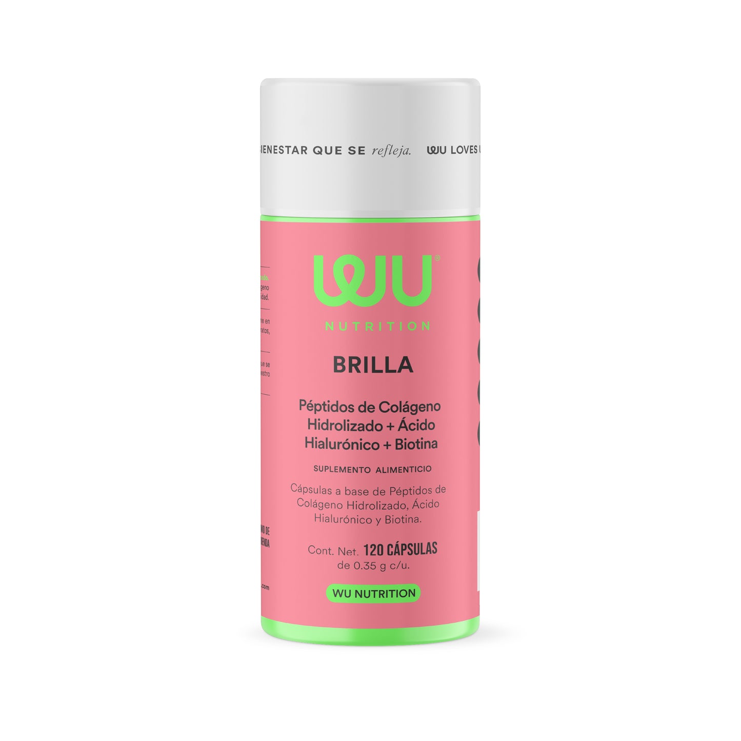 BRILLA - Hydrolyzed Collagen • Biotin • Hyaluronic Acid • Zinc • Vitamins ABCD and E | 120 capsules