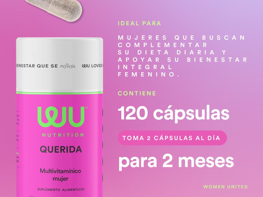 QUERIDA — contenido A+, pieza 3 de 5