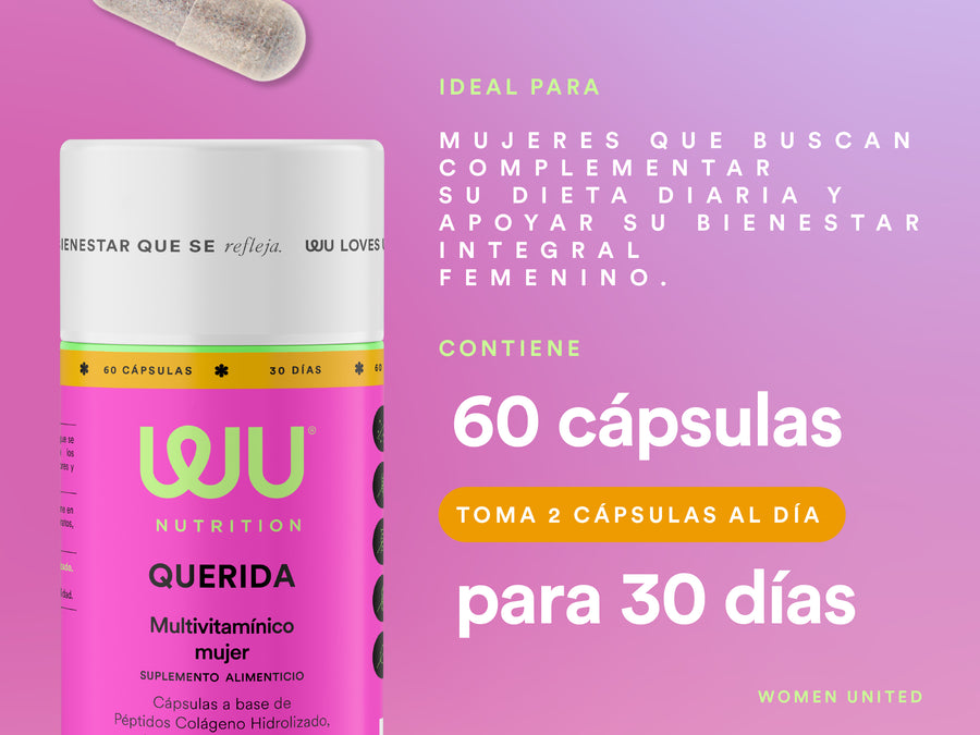 QUERIDA — contenido A+, pieza 3 de 5