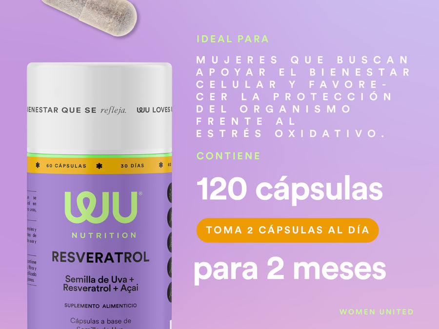 RESVERATROL — contenido A+, pieza 3 de 5