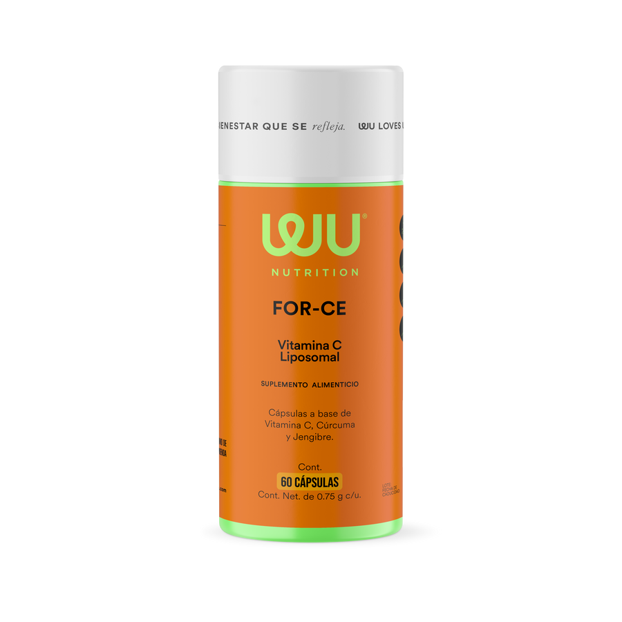 FOR-CE – Vitamina C Liposomal 300mg de Alta Absorción con Cúrcuma y Zinc