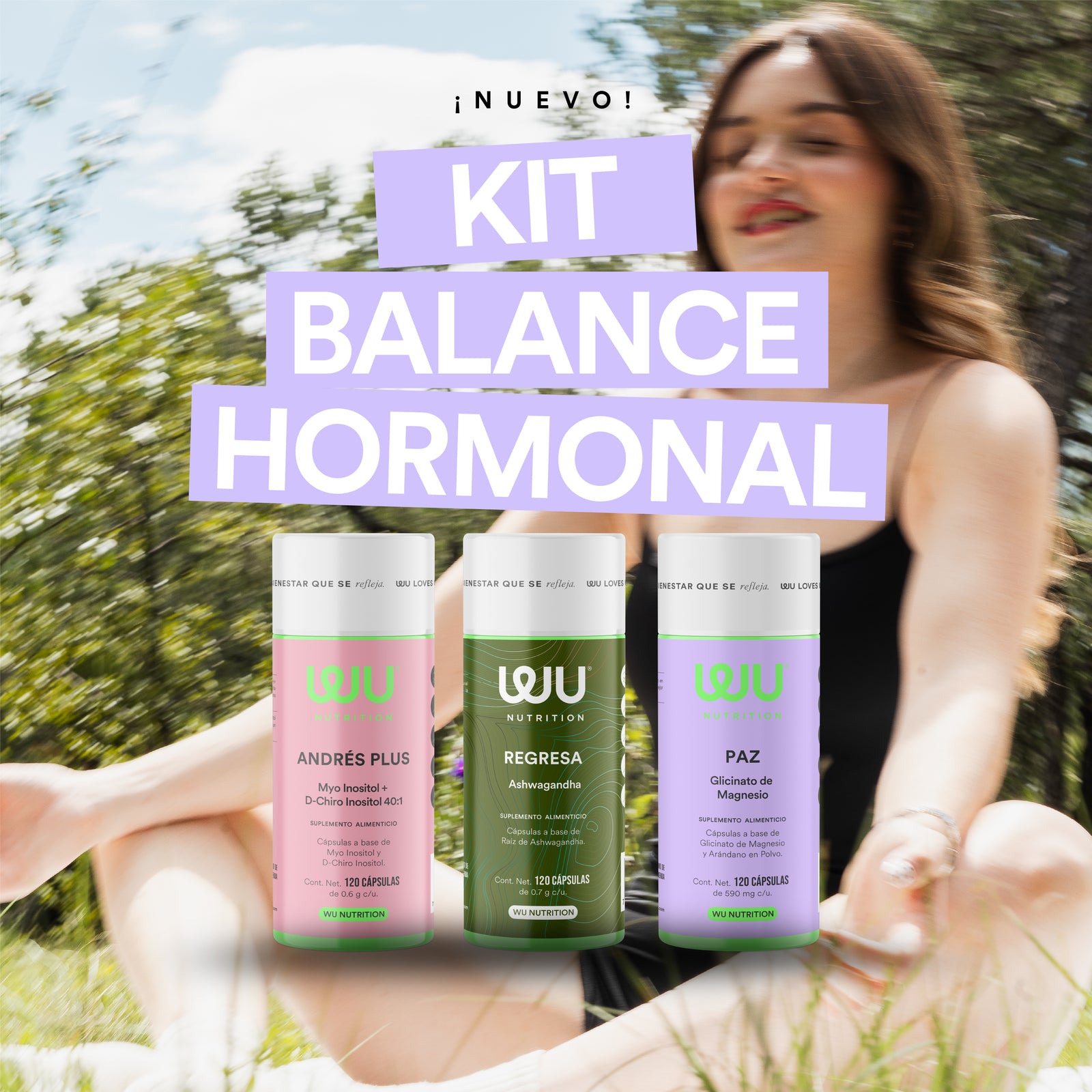 ⚖️KIT BALANCE HORMONAL💖 (ANDRÉS PLUS + REGRESA + PAZ)