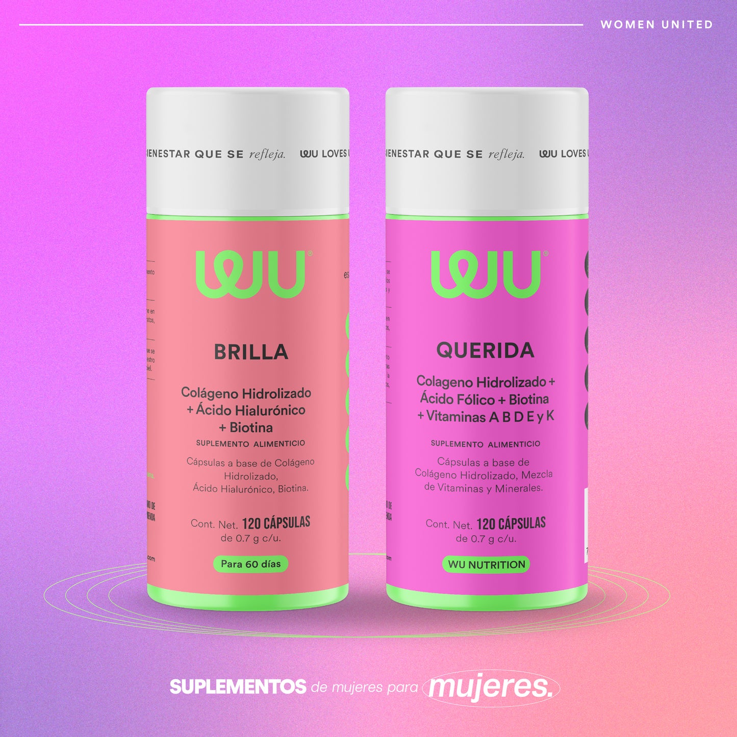 BELLA KIT (SHINE + DEAR) - Women's multivitamin + Hydrolyzed Collagen + Hyauloronic Acid + Biotin | 240 capsules