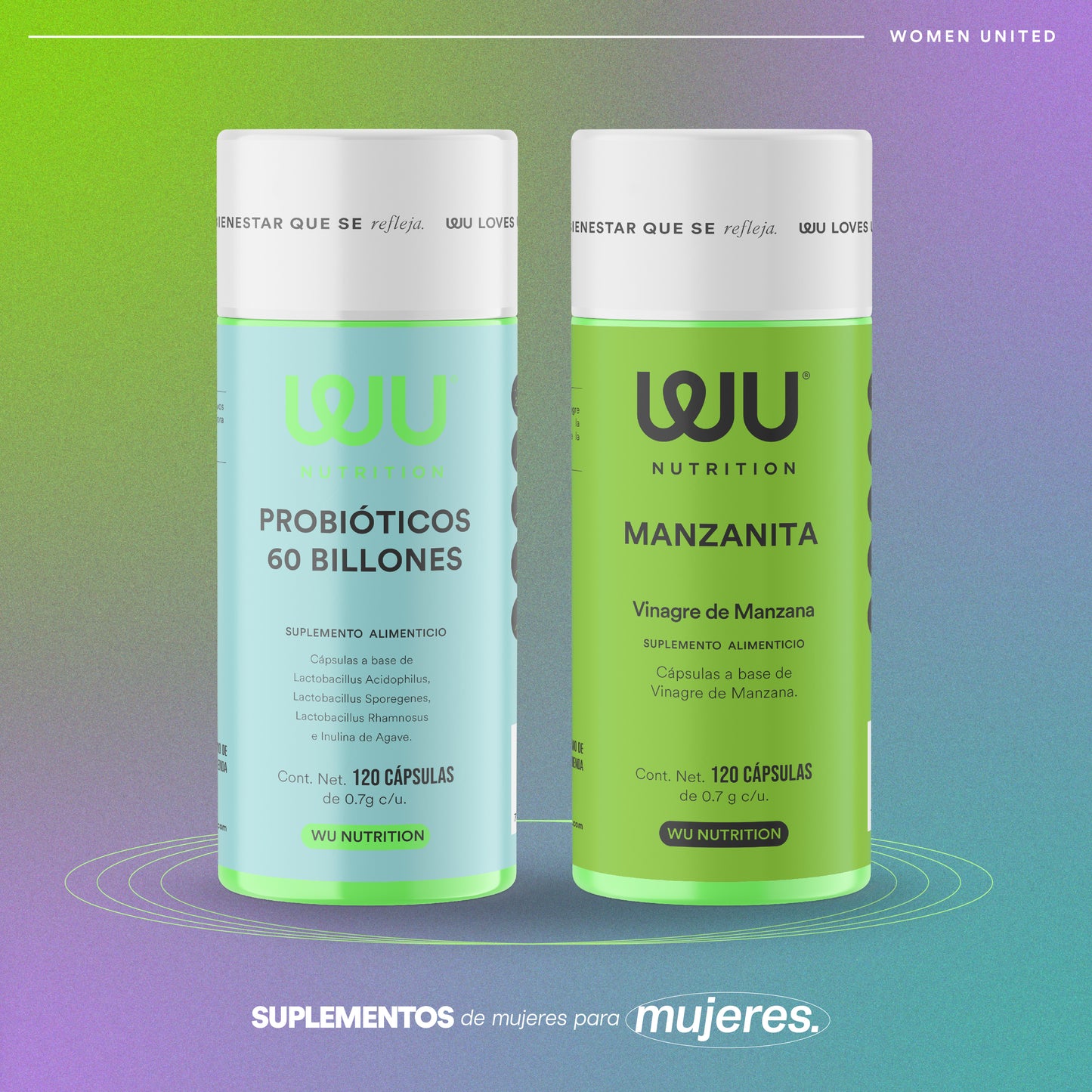✨KIT DETOX🌼 (Manzanita y Probióticos 60 Billones) - Vinagre de Sidra de Manzana + Probióticos y Prebióticos | 240 cápsulas