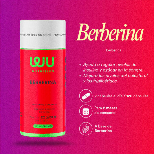 🧘🏻‍♀️KIT FLOR HORMONAL🌸 (Andrés Plus, Querida y Berberina) - Myo Inositol + Ácido Fólico + Berberina | 360 cápsulas