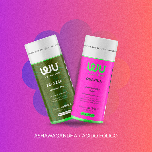 KIT GLOW💖 ✨ Ashwagandha + Multivitamínico de Mujer | 240 cápsulas