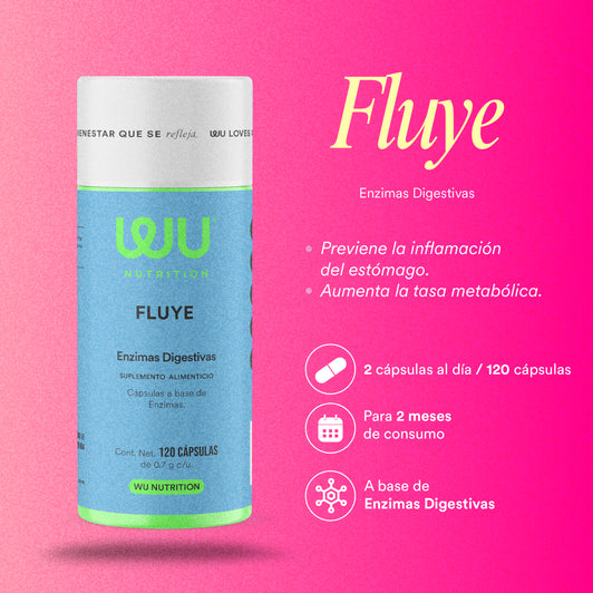 ✨KIT SALUD DIGESTIVA✨ (Probióticos 60 billones, Fluye y Suelta) - Probióticos + Enzimas digestivas + Citrato de Magnesio | 360 cápsulas