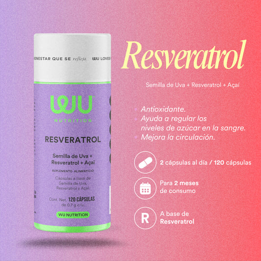 KIT UV (ACTIVA + RESVERATROL+BRILLA) - Vitamina D3 400 UI + Semilla de Uva + Resveratrol +Colágeno y Biotina | 490 cápsulas