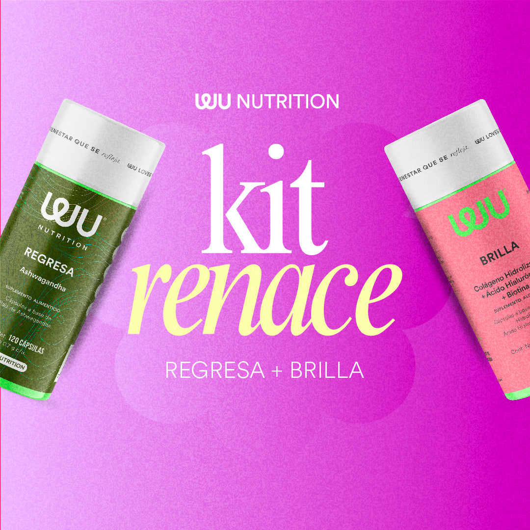 KIT RENACE Regresa Y Brilla Ashwagandha Col geno Hidrolizado KIT RENACE Regresa Y Brilla Ashwagandha Col geno Hidrolizado