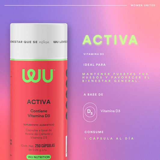 KIT UV (ACTIVA + RESVERATROL+BRILLA) - Vitamina D3 400 UI + Semilla de Uva + Resveratrol +Colágeno y Biotina | 490 cápsulas