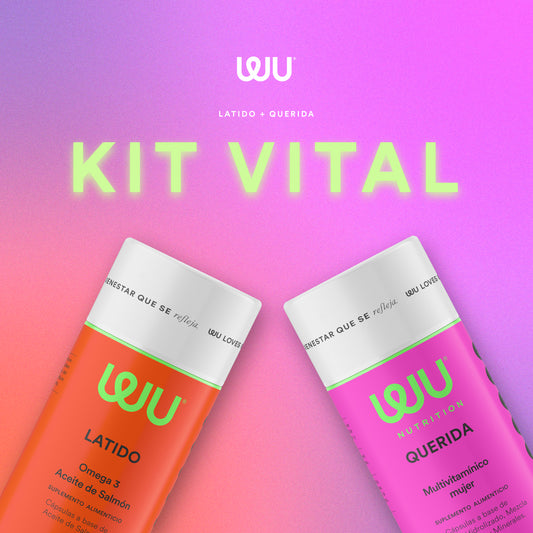 KIT VITAL (LATIDO + QUERIDA) 💗 - Omega 3 + Multivitamínico Mujer | 240 cápsulas