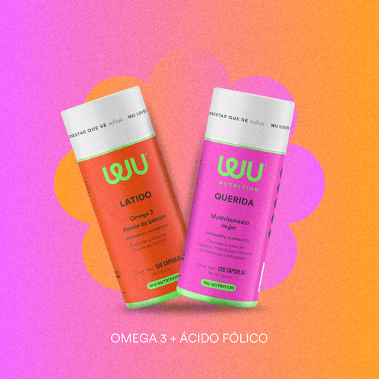 KIT VITAL (LATIDO + QUERIDA) 💗 - Omega 3 + Multivitamínico Mujer | 240 cápsulas