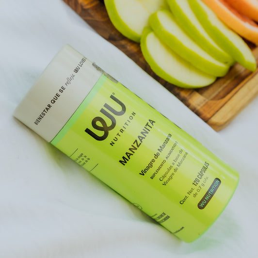 MANZANITA – Vinagre de Manzana 500mg en Cápsula, sin Sabor Ácido