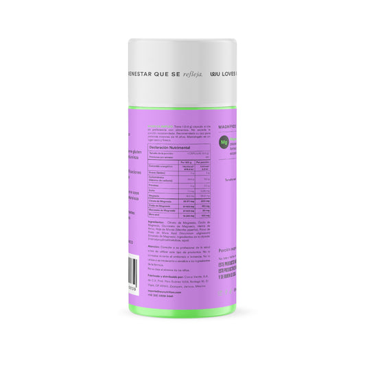 MAGNÍFICO - Triple Magnesium Mix • Magnesium Citrate, Oxide and Gluconate | 120 capsules 