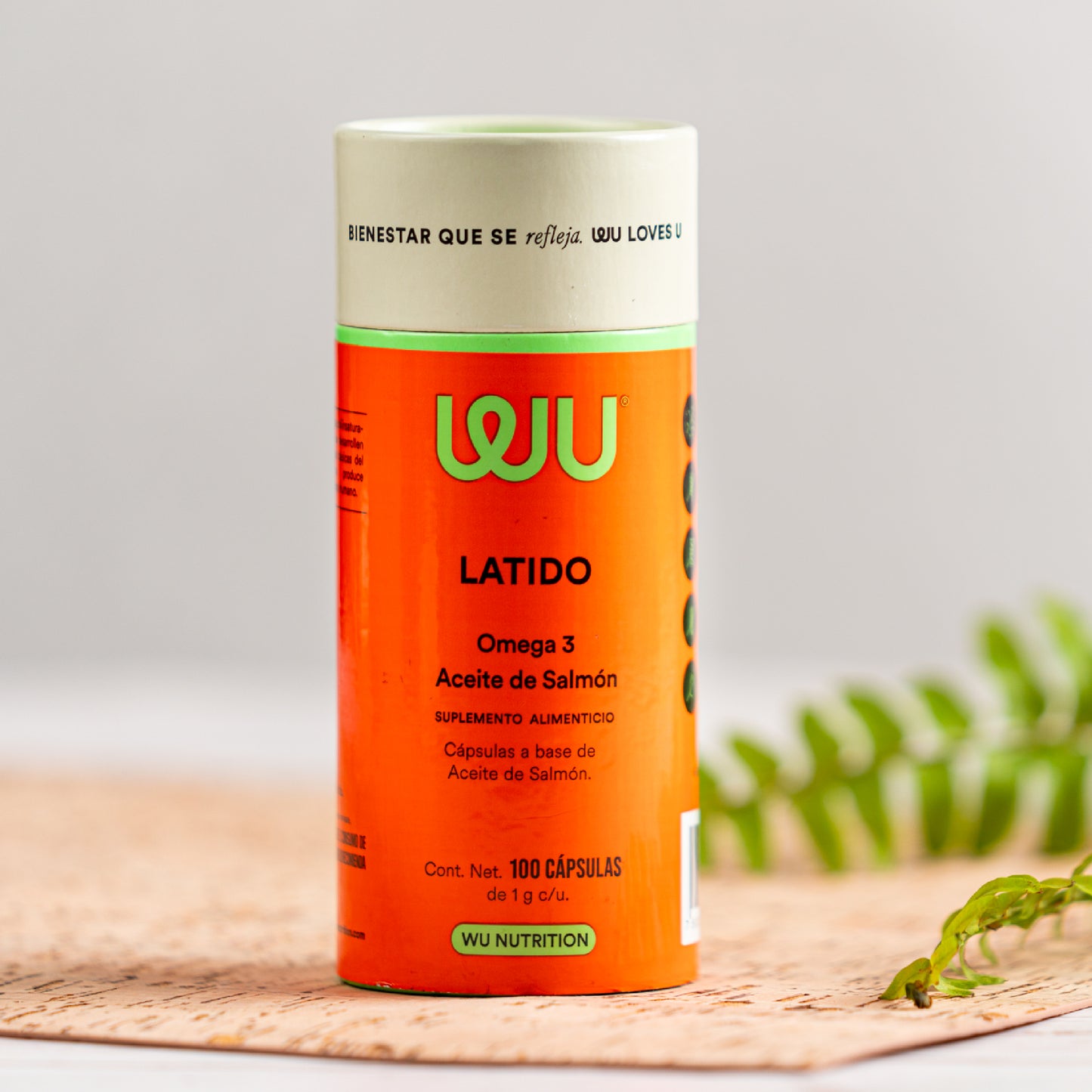 LATIDO - Omega 3 • Aceite de Salmón • EPA-DHA | 100 cápsulas blandas