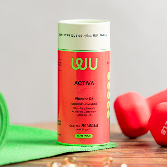 ACTIVA - Vitamina D3 400 UI | 250 cápsulas blandas