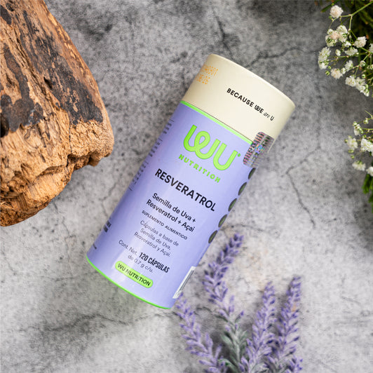 RESVERATROL - Semente de Uva • Resveratrol • Açaí | 120 cápsulas