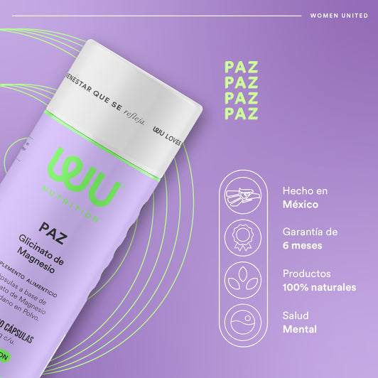 PAZ - Magnesium Glycinate | 120 capsules