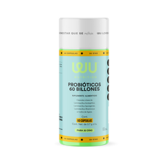 PROBIOTICS 60 BILLION - Probiotics + Prebiotics • 3 Strains • Lactobacilli • Agave Inulin | 120 capsules