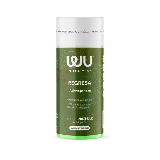 REGRESA – Ashwagandha 500mg para el Estrés, Energía y Bienestar Hormonal