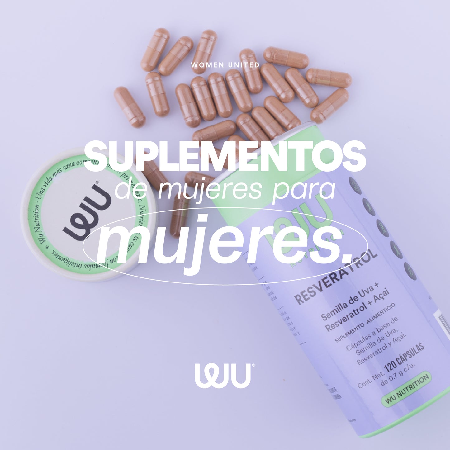 RESVERATROL - Semilla de Uva • Resveratrol • Açaí | 120 cápsulas
