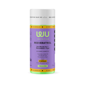 RESVERATROL – 200mg Resveratrol Trans con Semilla de Uva y Açaí Antioxidante