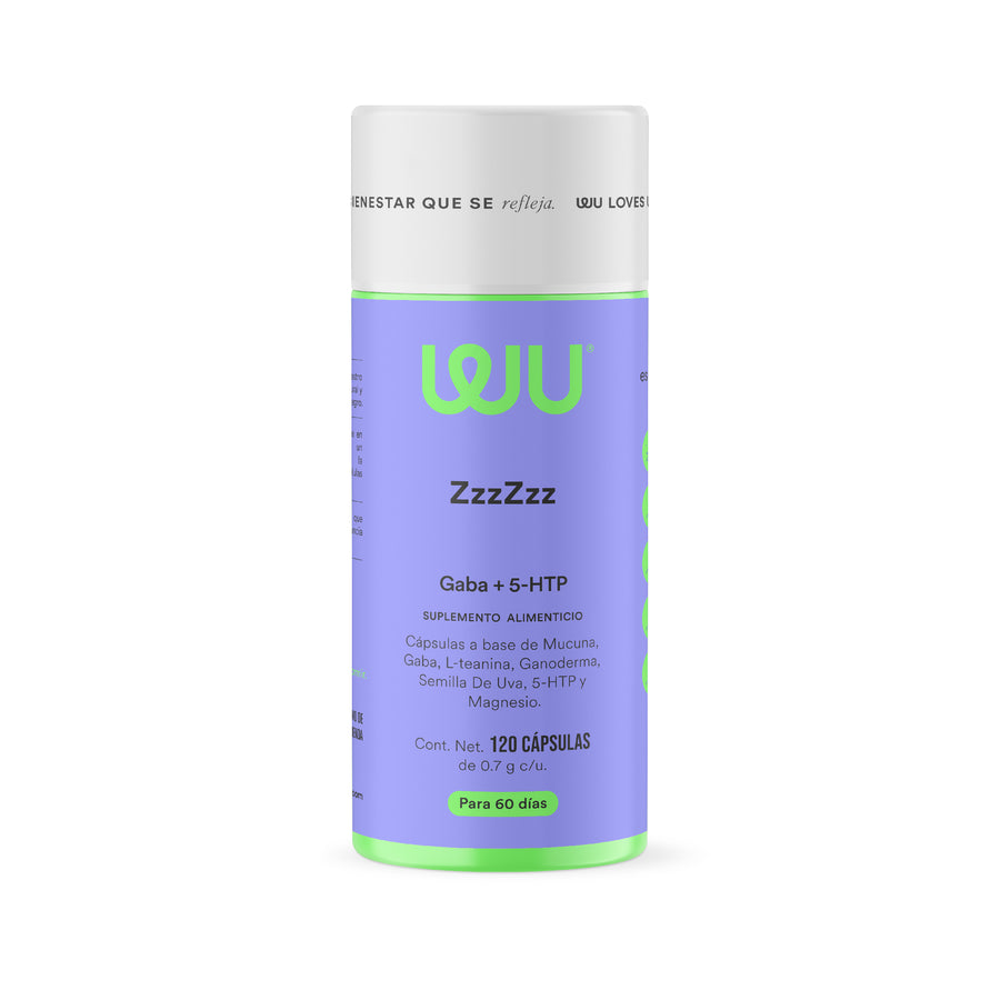 ZzzZzz - Restful Sleep • Gaba • 5-HTP • Magnesium • Reishi • Chamomile | 120 capsules 