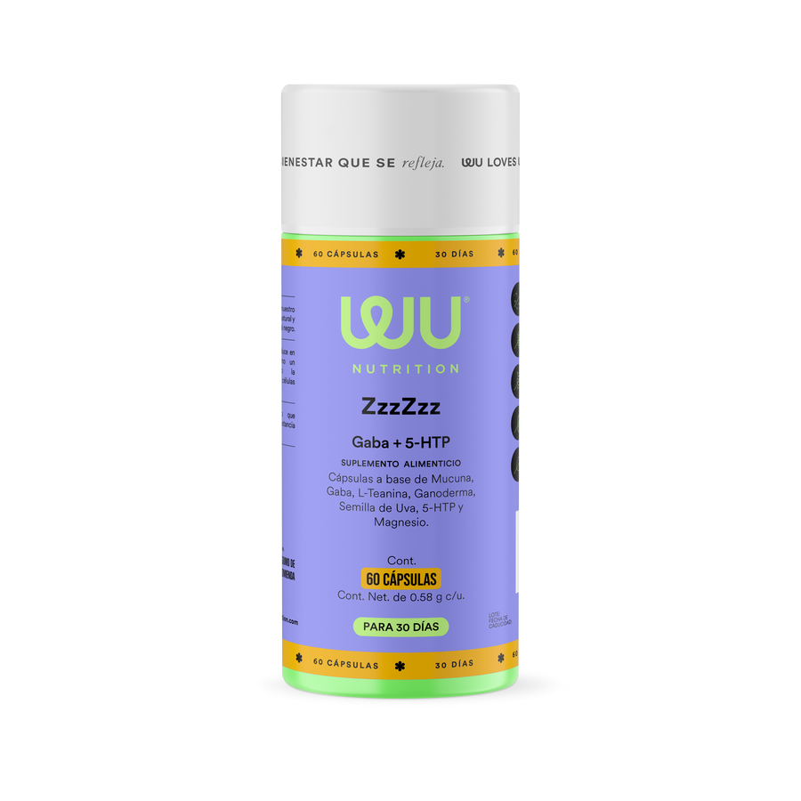 ZzzZzz - Restful Sleep • Gaba • 5-HTP • Magnesium • Reishi • Chamomile | 120 capsules 